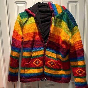 Colorful Striped Kids Jacket